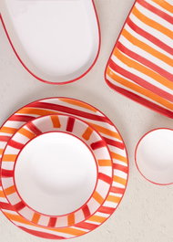 Hermia Juego de Platos Naranja JOY0004 de 2 Piezas